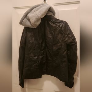 Juniors XS Faux Leather Jacket